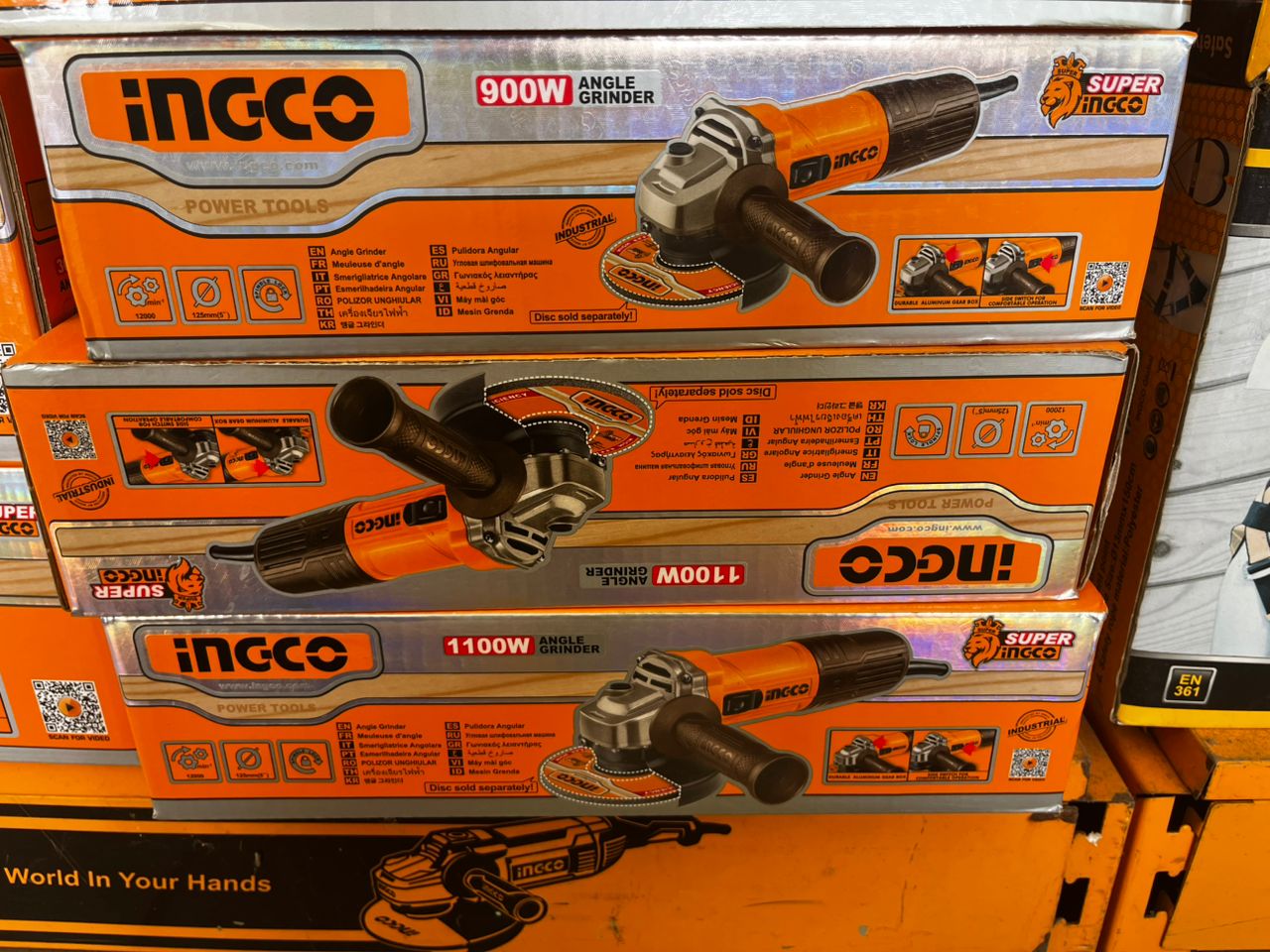 Meuleuse d’angle 1100W