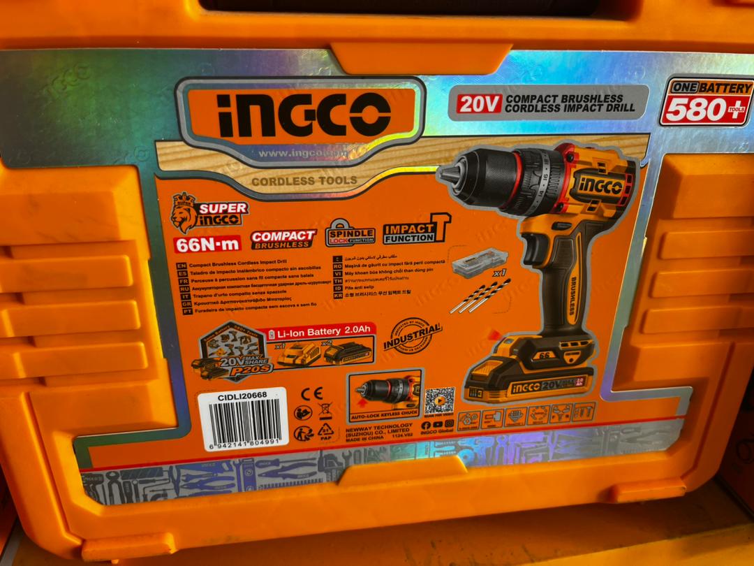 Perceuse à percussion sans fil 20V