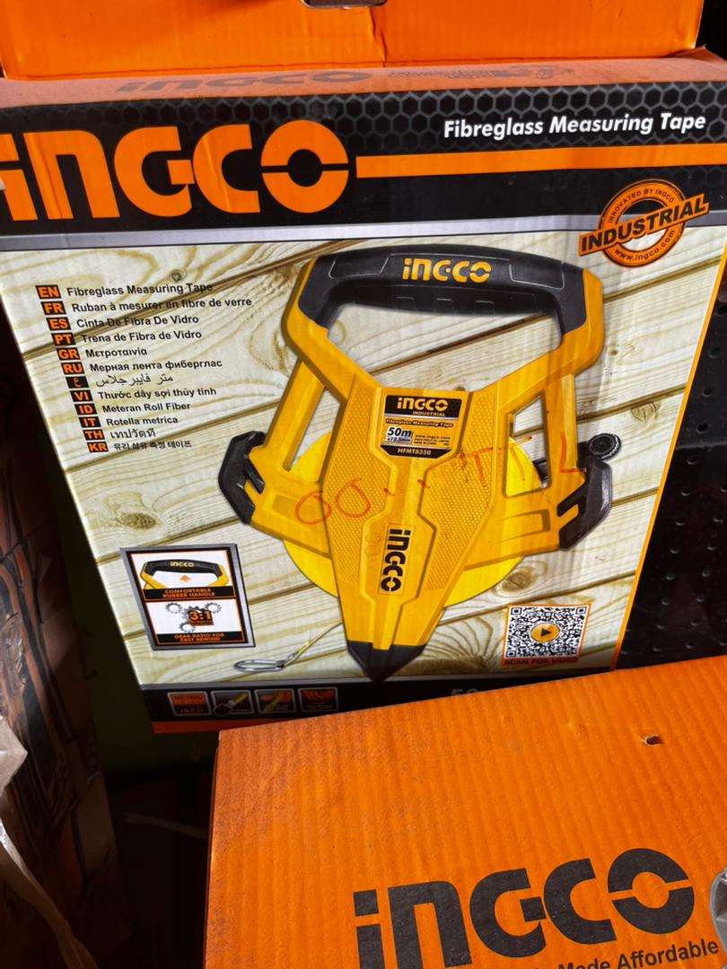 Ruban à mesurer Fiberglass 50 m × 12.5 mm