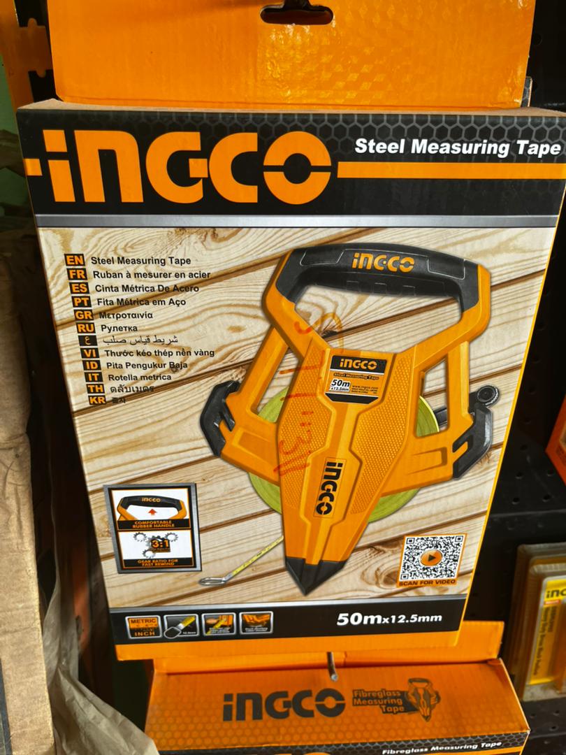 Ruban à mesurer Acier 50 m × 12.5 mm