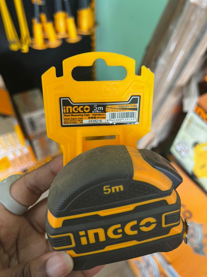 Ruban à mesurer acier 5 m × 19 mm