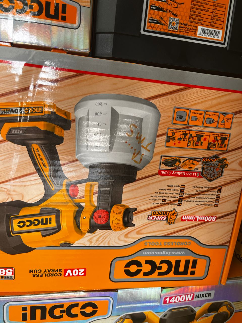 Pulvérisateur sans fil 20V